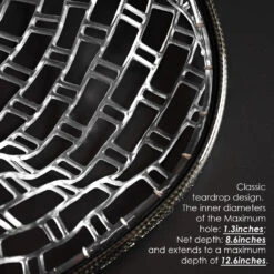 Sunshine® Sunshine Carbon Fibre Net Med Sili Net -Daiwa Verkäufe NFD114r 4