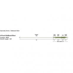 RIO Intouch Outbound Short Brown/Yellow -Daiwa Verkäufe RP21322r 3