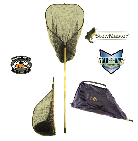StowMaster Tournament Series Nets - Musky Net 92 X 97cm (inkl. Tasche) 1 StowMaster Tournament Series Nets - Musky Net 92 X 97cm (inkl. Tasche)